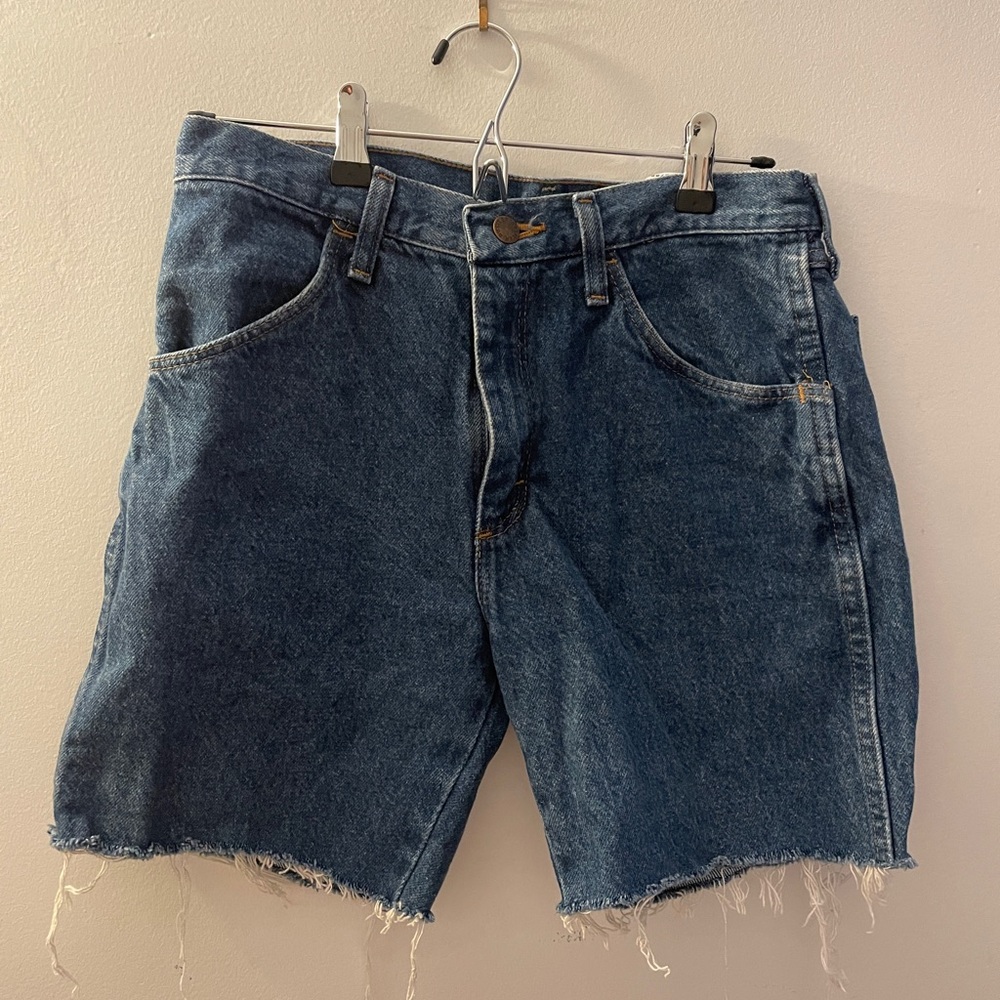 Rustler Blue Denim vintage Cutoff Shorts